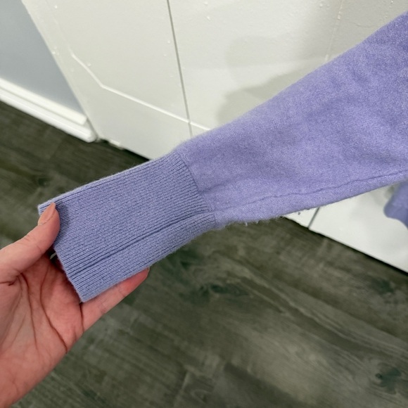 Free People Purple Pure Cashmere Ottoman Tunic - Picture 5 of 14